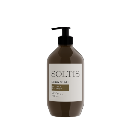 Гель для душа Soltis  Vetiver & Lemon, 300 мл, ПЭТ