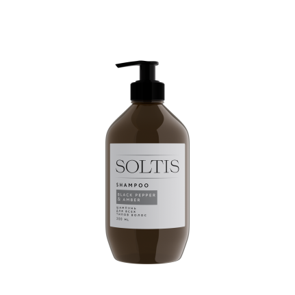 Шампунь Soltis Black pepper & ambre, 300 мл, ПЭТ