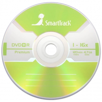 Диск DVD-RW Smart Track 4.7Gb 4х Cake Box 10