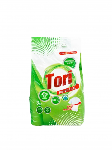 WG Стиральный порошок Tori  3,0 кг. (п/э пакет )