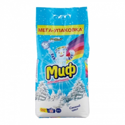 Стиральный порошок МИФ Автомат 9кг Свежий цвет*2