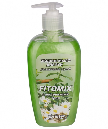 DEZON Мыло жидкое (флакон 500 мл)  Спринтер FITOMIX (насос-дозатор) M612