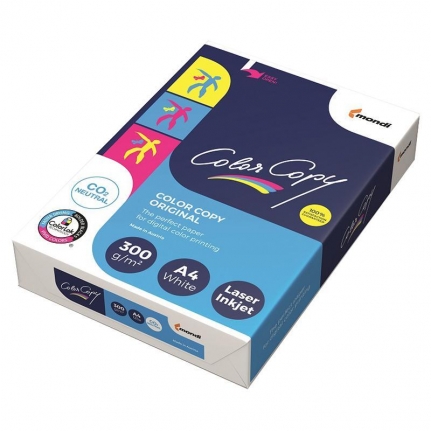 Бумага для лазерной печати А4 Color Copy, 300 г/кв.м, 125л