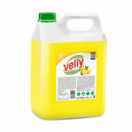 Средство для мытья посуды "Velly" лимон (канистра 5 кг) 125428