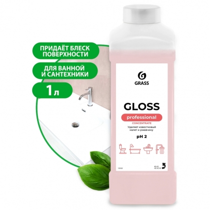GRASS Концентрированное чистящее средство Gloss Concentrate ( канистра 1 л ) 125322