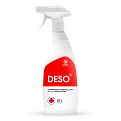 GRASS. Средство космет. для рук с антисептическим эффектом с триггером "DESO" (флакон 600мл) 125577