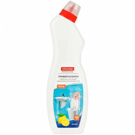 Чистящее средство OfficeClean Professional Лимон, гель, 750мл   268821
