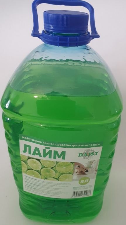 Средство для мытья посуды Дейзи  Лайм (Зеленое)  5 л