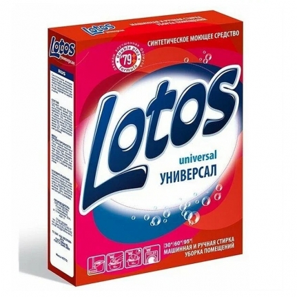 Стиральный порошок «Lotos» UNIVERSAL 350 грамм