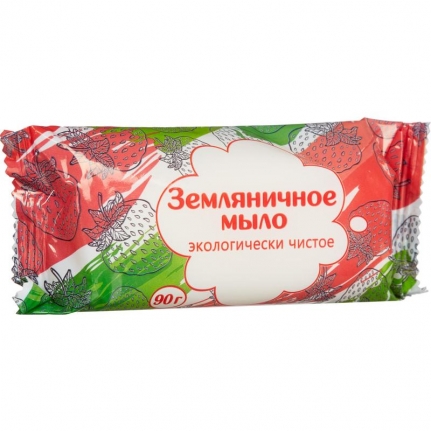 Мыло туалетное Земляничное, 90 г.