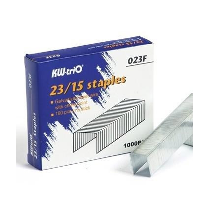 Скобы № 23/15 KW-trio 1000 шт. на 70-120 л
