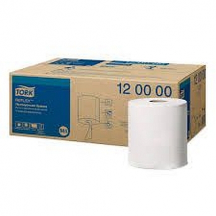 Бумага протирочная 1сл TORK (Tellus) M4/MC4 Universal Reflex рулон с ЦВ 270м 771л/6 120000