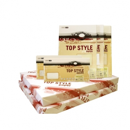 Бумага самоклеющ цифровая печать SmartLine Top StyleVellum, с просечками  80 г. SRA3 320*450/200л