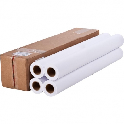 Бумага  0,914мм*50м, D50,8  плотность 80 гр. ProMega Engiheer standart (коробка 4 рул)  989713