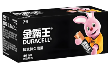 Батарейка Duracell AAA/LR03-40BOX, 40 шт/уп мизинчиковые 2208962