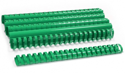 Пружины пластик., 32мм, зеленые (50) 2144